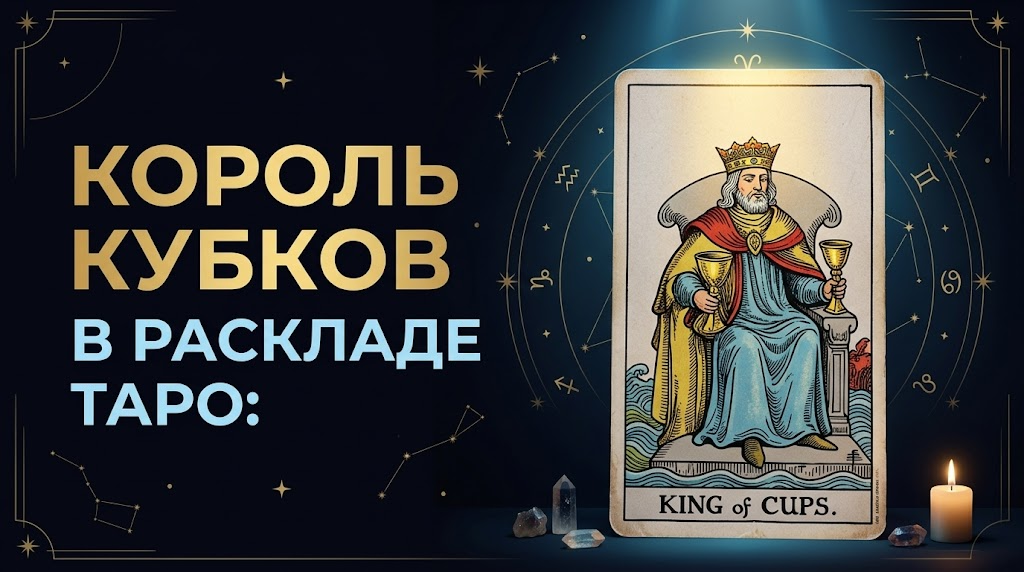 Карта Короля кубков в раскладе таро