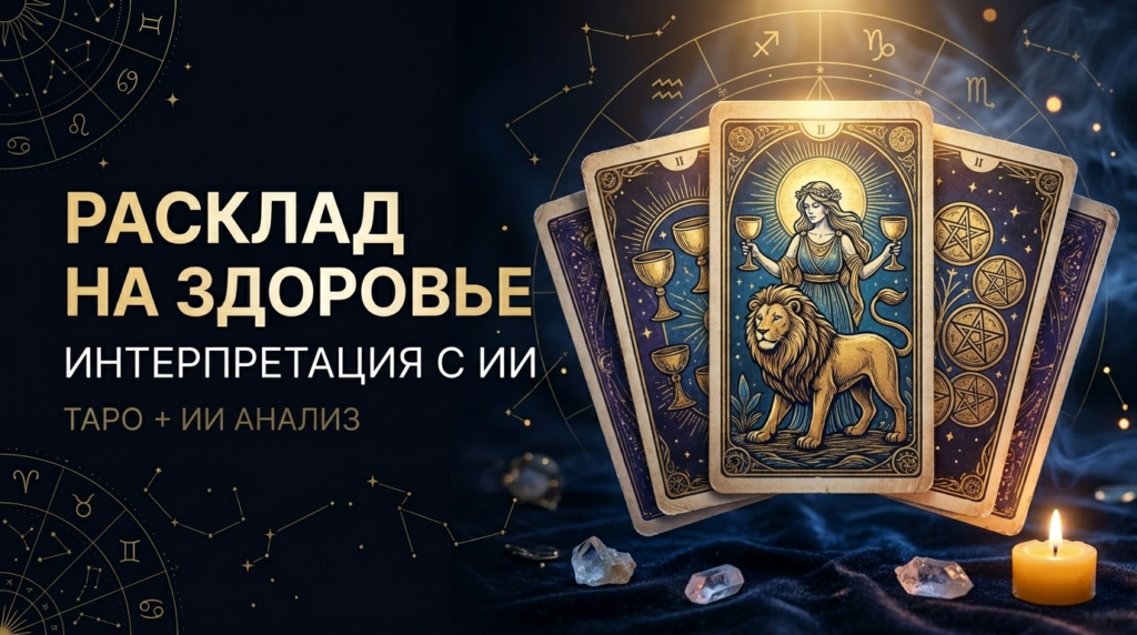 Расклад таро для анализа здоровья с использованием искусственного интеллекта