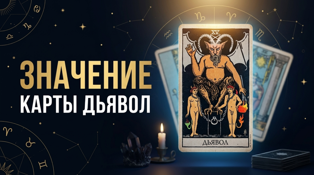 Значение карты Дьявол в раскладе Таро