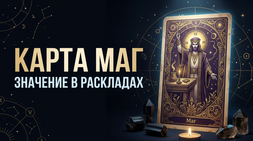 Карта Маг в Таро онлайн